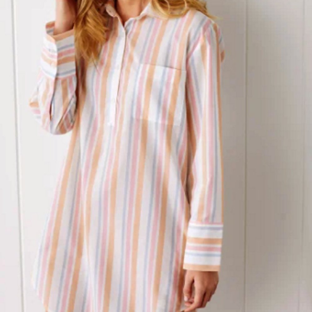 Organic cotton nightshirt by The Company Store NWT